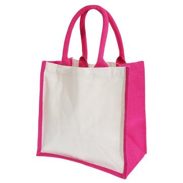 Midi JuteTasche Shopper Einkaufstasche, 14 Liter