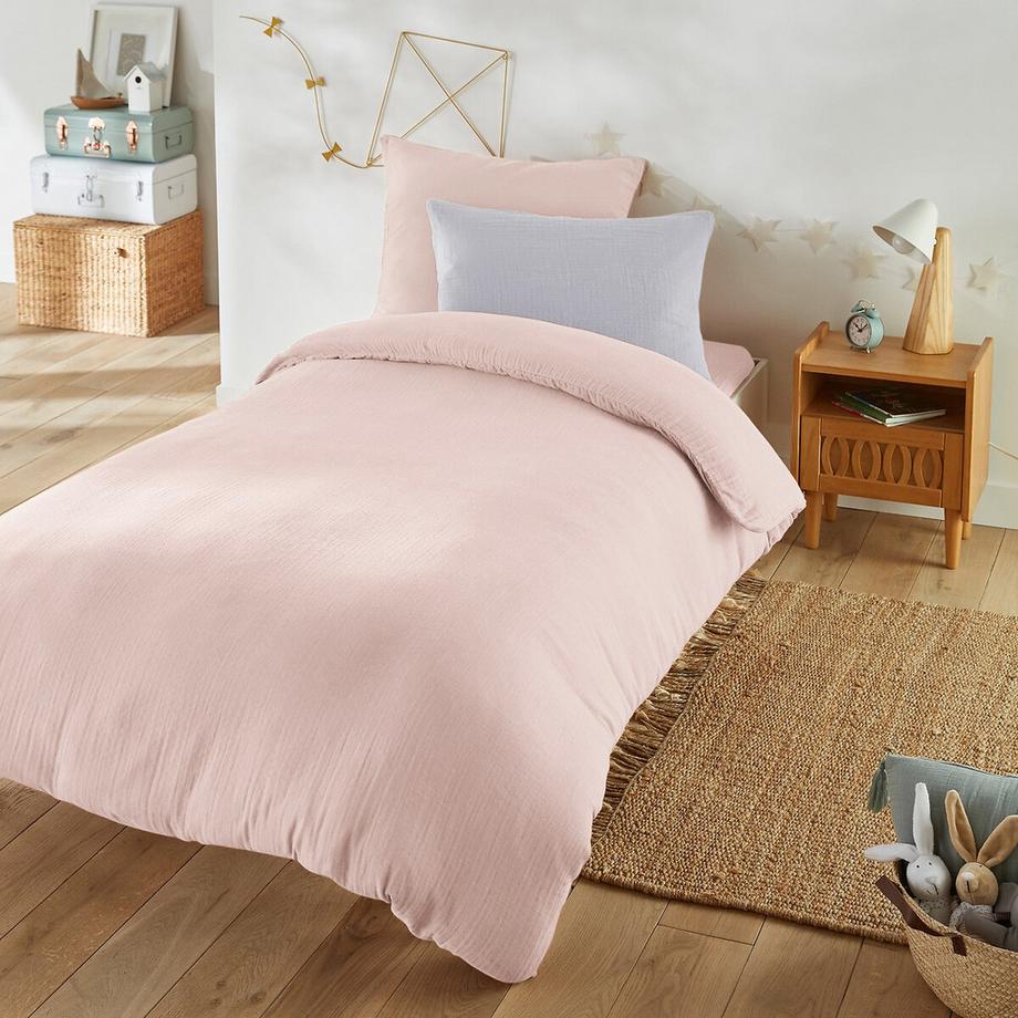 La Redoute Intérieurs Kumla Drap-housse en mousseline de coton pour enfants  