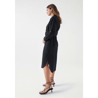 Salsa  Robe chemise Linen Shirt Dress 