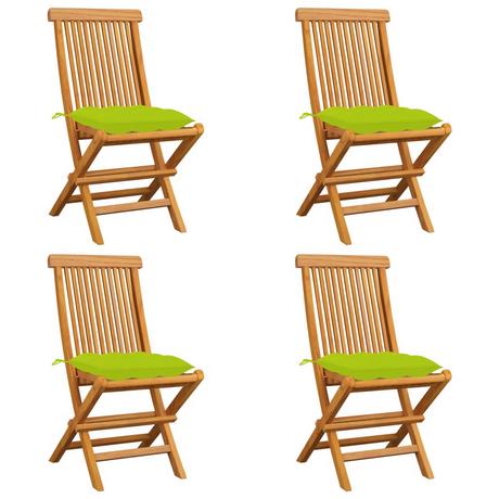 VidaXL sedia da giardino Teak riciclato  