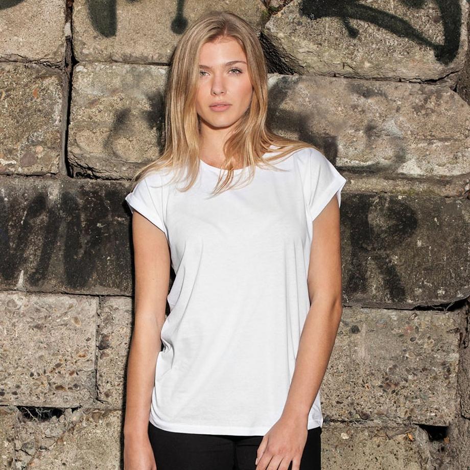Build Your Own T-shirt Spalle Cadenti  