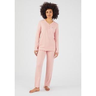 Damart  Pyjama aus weichem und elastischem Interlock-Rippstrick 