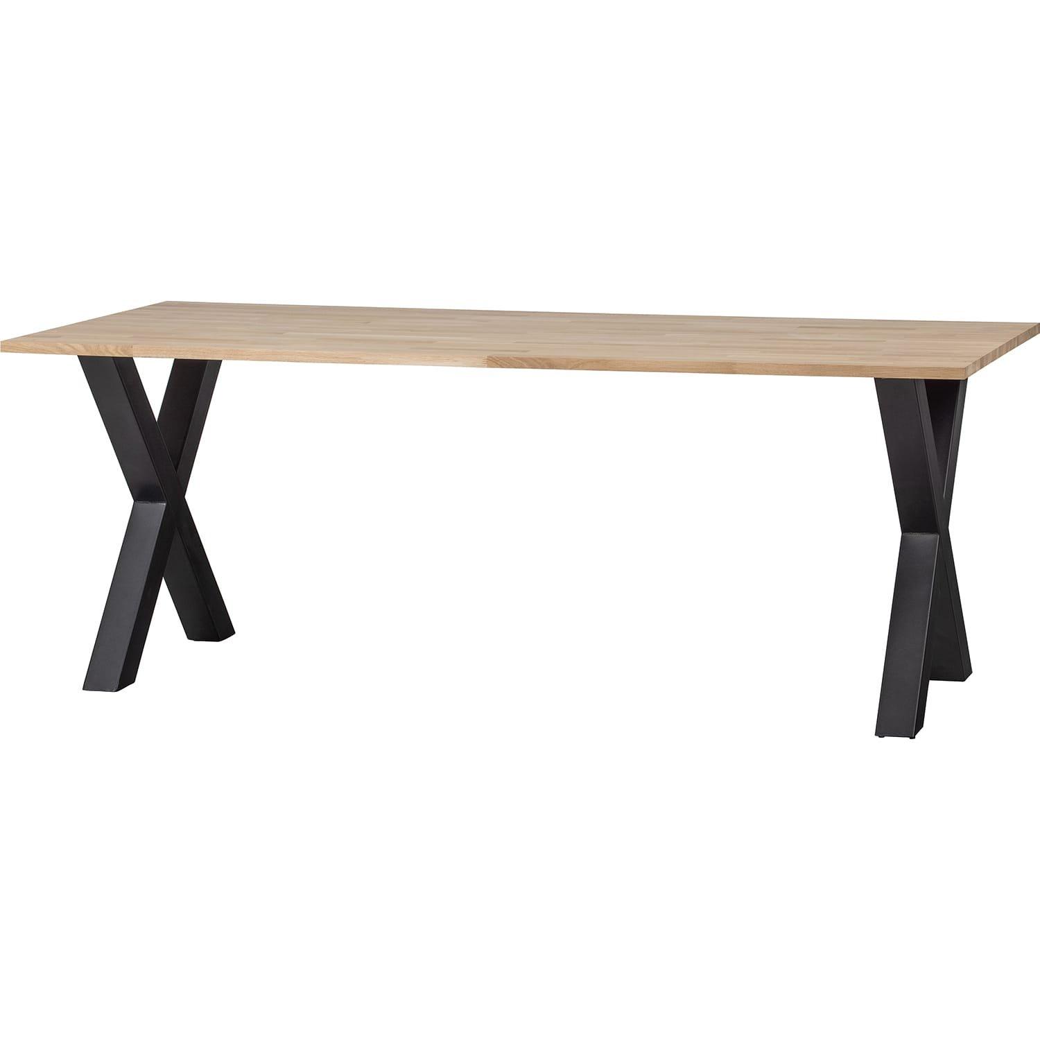 mutoni Tavolo da pranzo Tablo rovere FSC 220x90 Alkmaar piede  