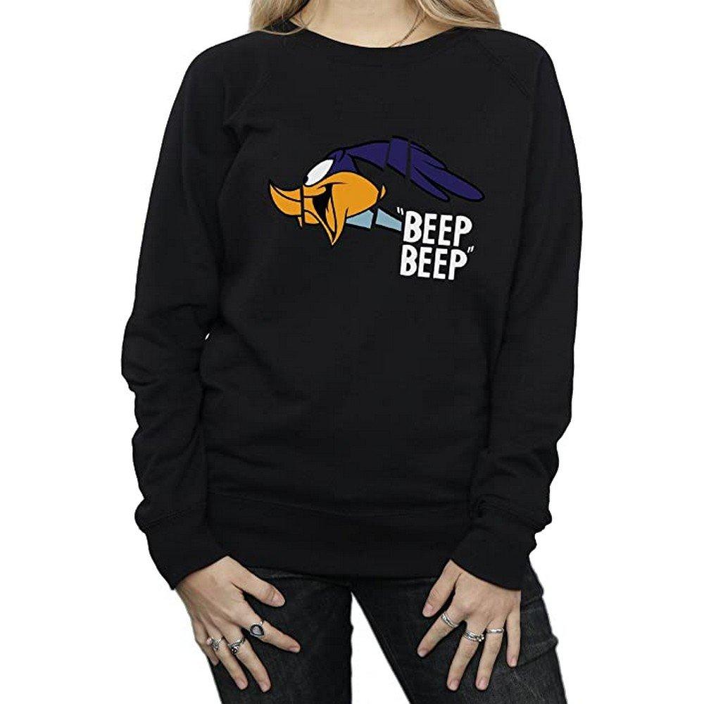 Image of Beep Beep Sweatshirt Damen Schwarz S