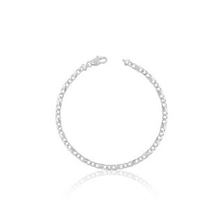 MUAU Schmuck  Bracelet Carrera en or blanc 750, 22cm, 4mm 