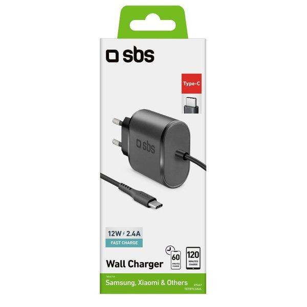 SBS  Caricabatterie da viaggio da 3100 mAh Type-C 