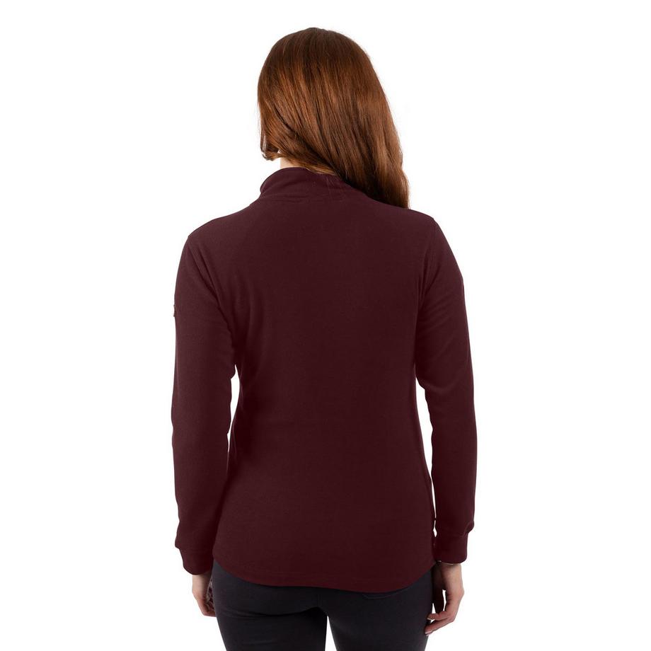 Trespass Big Heart Pile Quarter Zip Pullover  