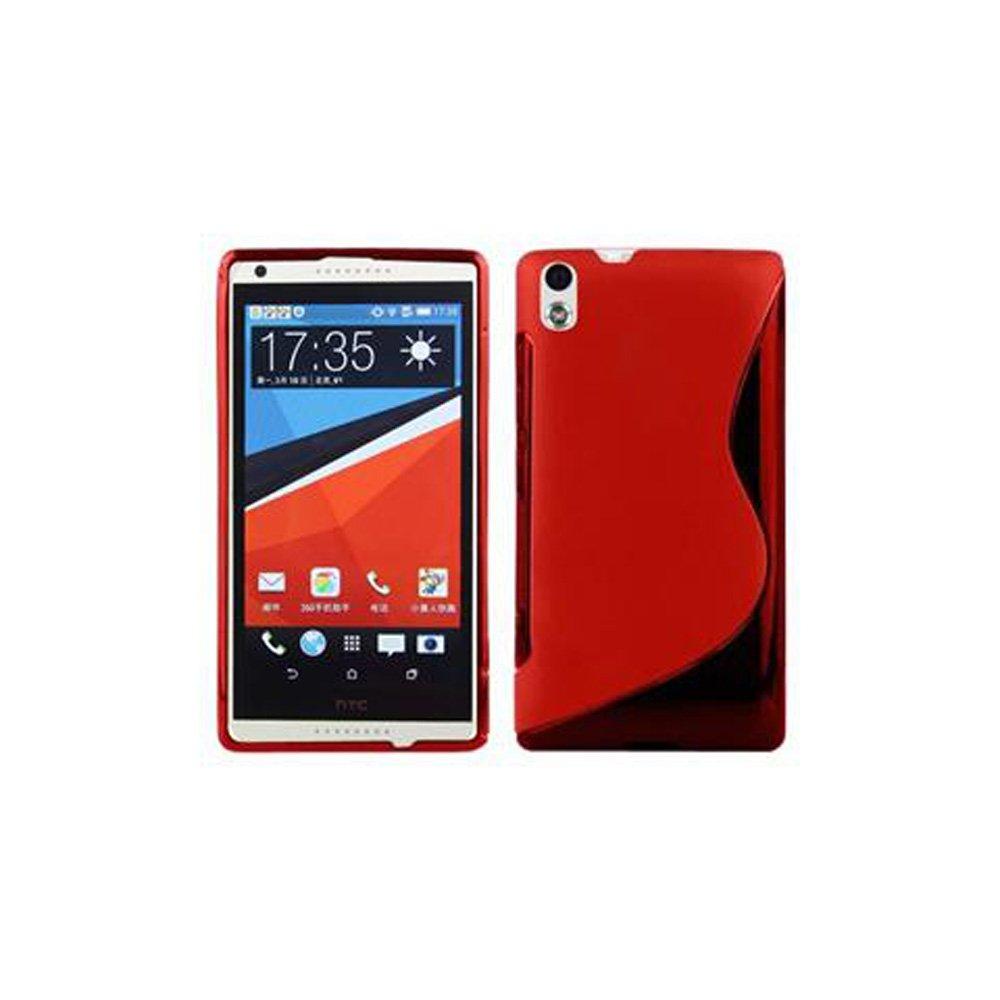 Cadorabo  Housse compatible avec HTC Desire 816 - Coque de protection en silicone TPU flexible au design S-Line 