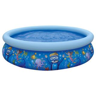 Jilong  Meereswelt Pool (Unterwasserwelt, ⌀205cm × 47cm) 