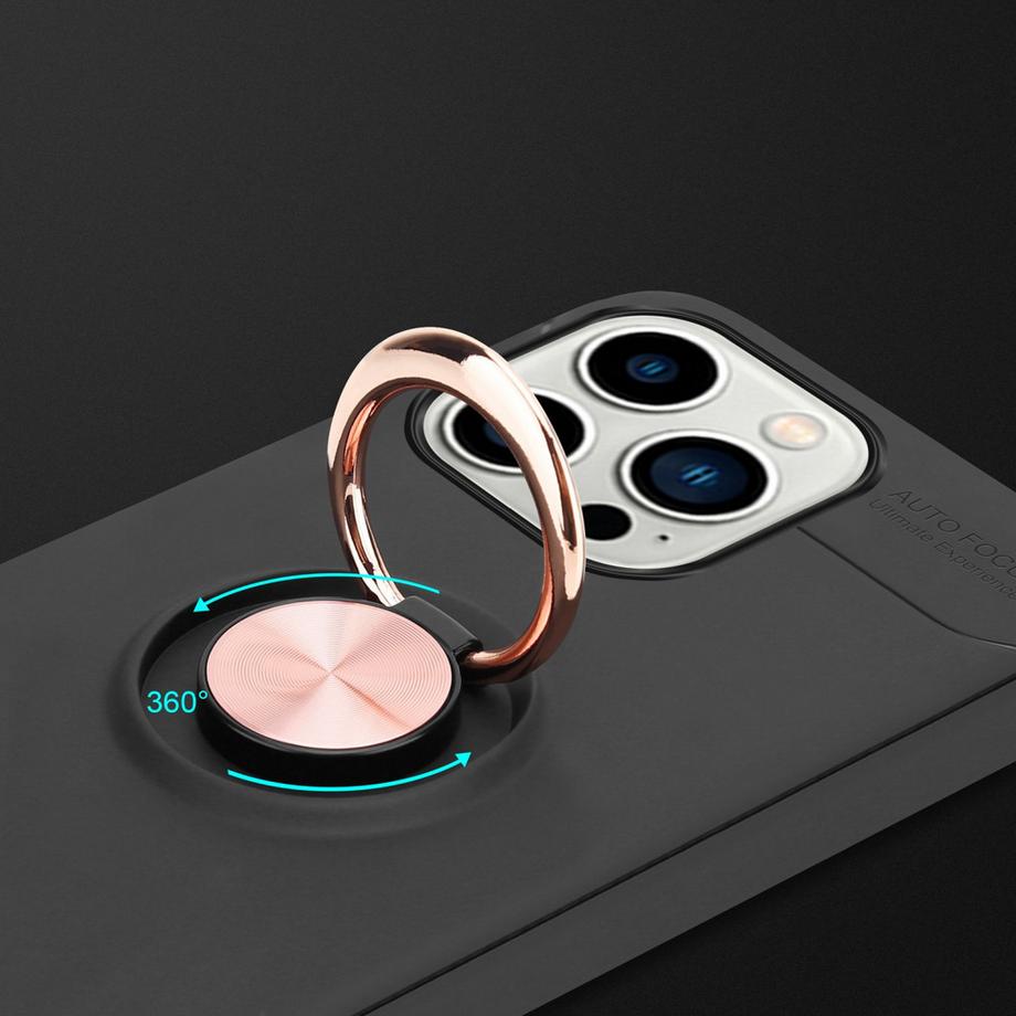 Cadorabo  Hülle für Apple iPhone 14 PRO MAX Fokus Ring TPU Silikon 
