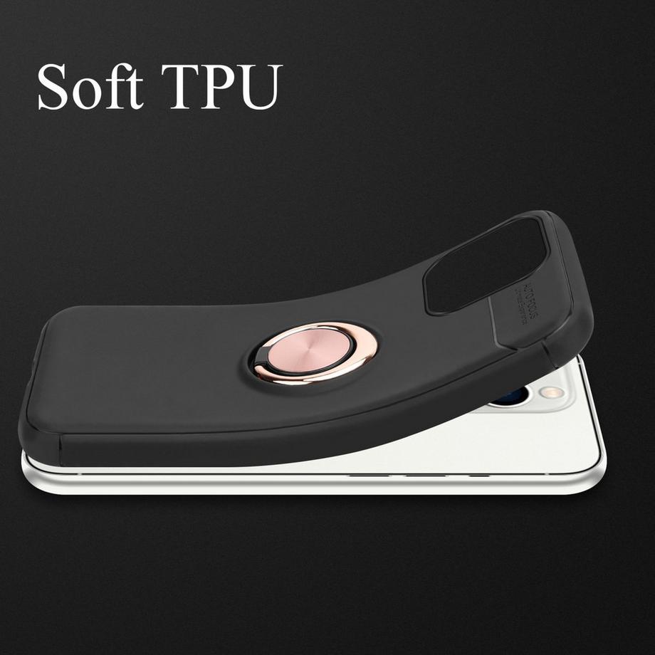 Cadorabo  Hülle für Apple iPhone 14 PRO MAX Fokus Ring TPU Silikon 