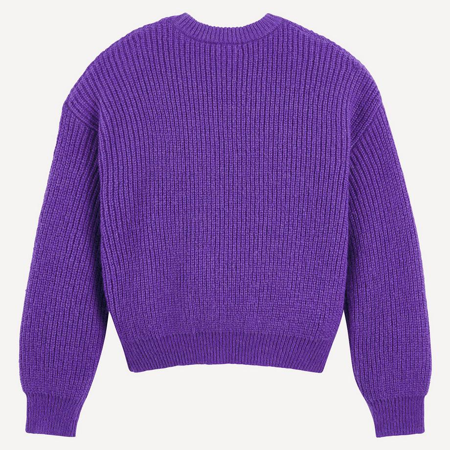 La Redoute Collections  Pull col rond en maille 