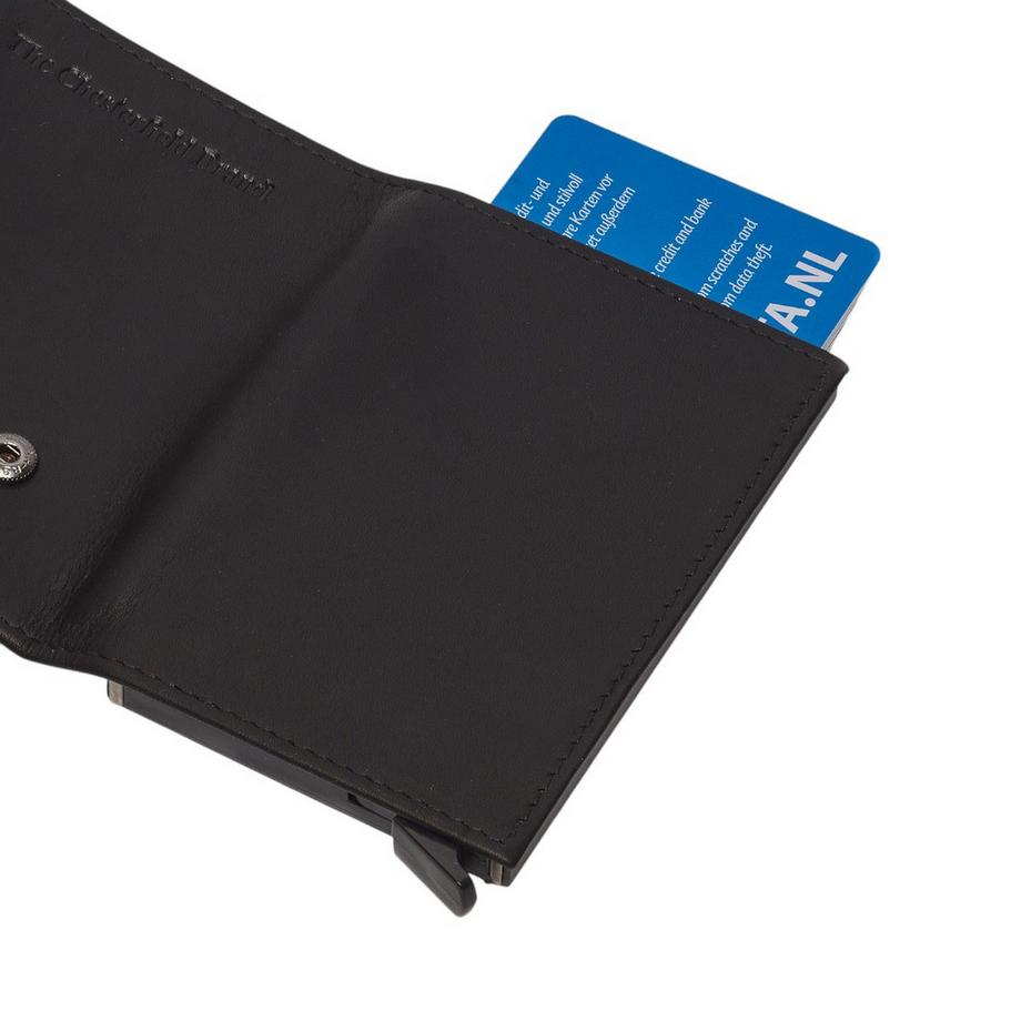 Chesterfield Porte-cartes Frankfurt en cuir  