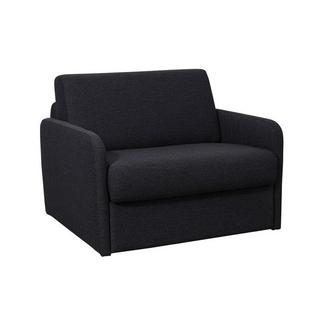 Vente-unique Fauteuil conible express en tissu NADOA Couchage 100 foncé  