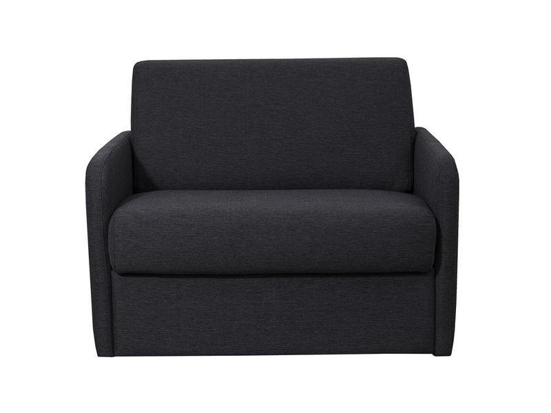 Vente-unique Fauteuil conible express en tissu NADOA Couchage 100 foncé  