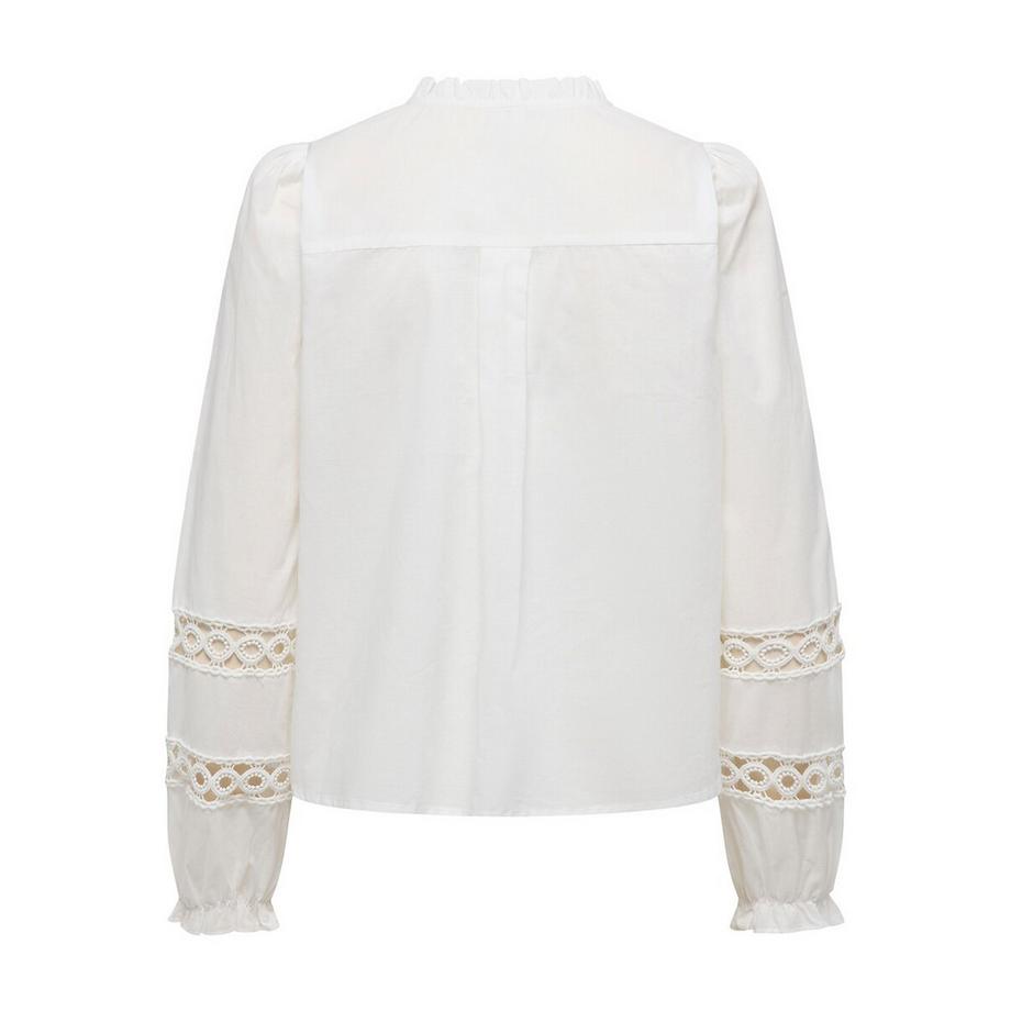 ONLY Camicetta maniche lunghe collo alla coreana  