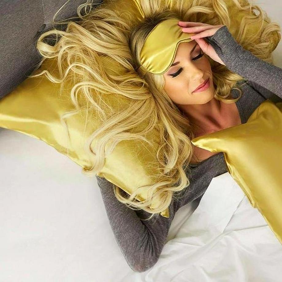 eStore  Masque de Sommeil Doux - Jaune 