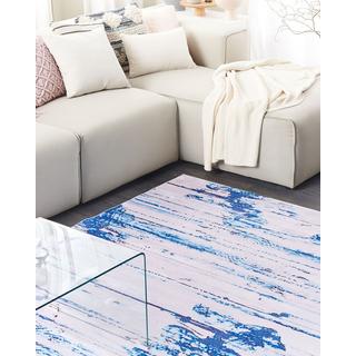 Beliani Tapis en Polyester Moderne BURDUR  