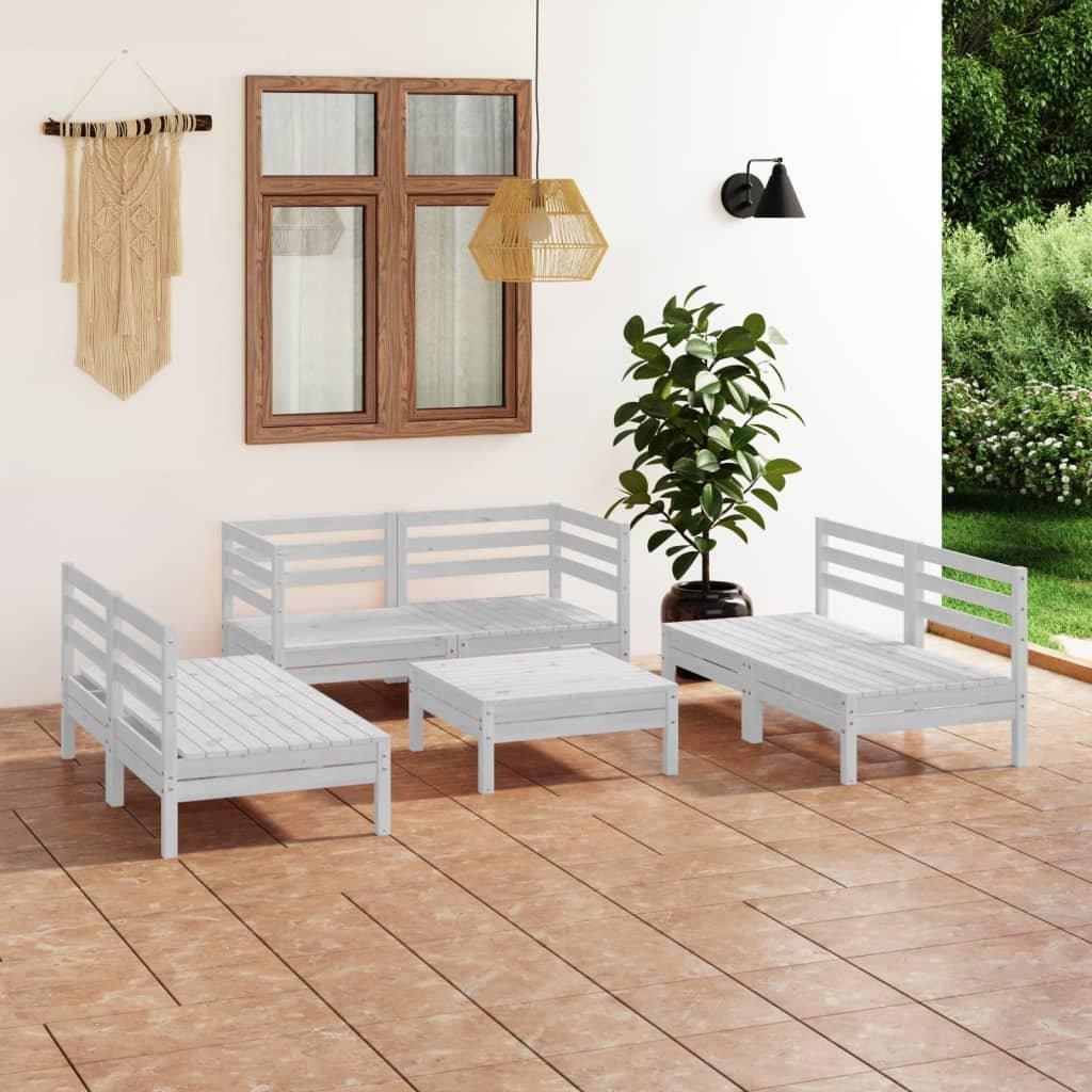 VidaXL Ensemble de meubles de jardin bois de pin  