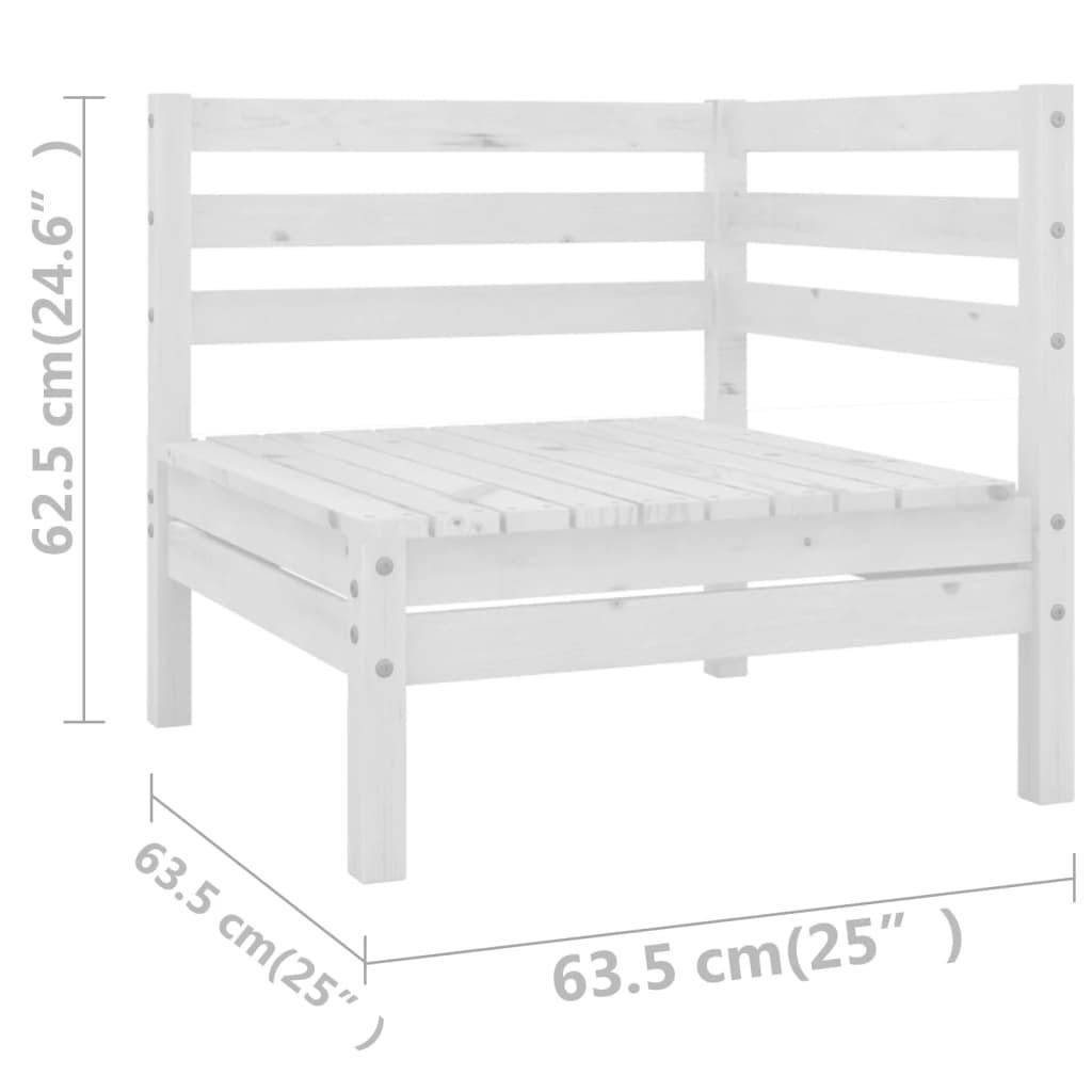 VidaXL Ensemble de meubles de jardin bois de pin  