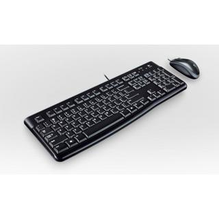 Logitech  Tastatur und Maus  MK120 fil Noir Retail 