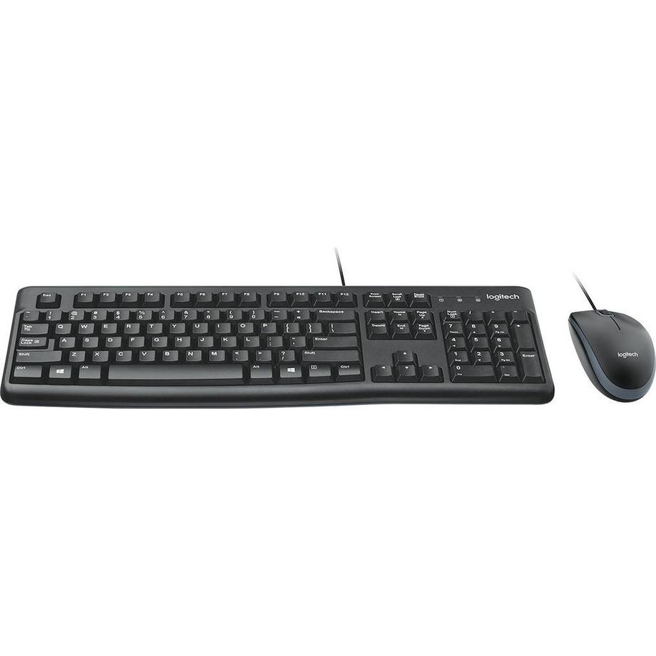 Logitech  Tastiera e mouse Logitech MK120 fil Noir Retail 
