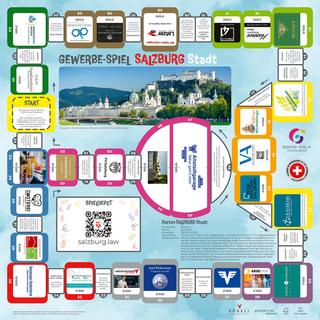 GEWERBE-SPIEL  Jeu des commerces SALZBURG STADT Österreich (Allemand) 