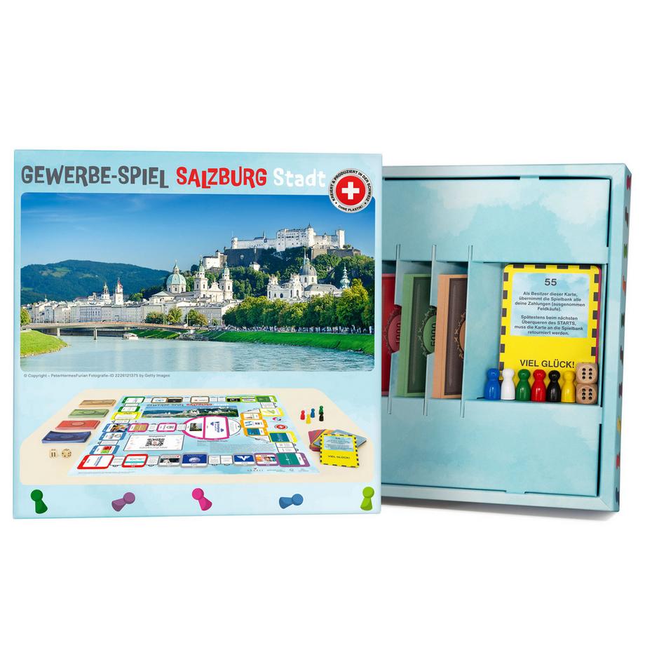 Brettspiel SALZBURG STADT Österreich (Deutsch)