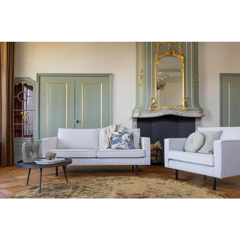 mutoni Sofa Rodeo 2.5-Sitzer Bouclé natur 190  