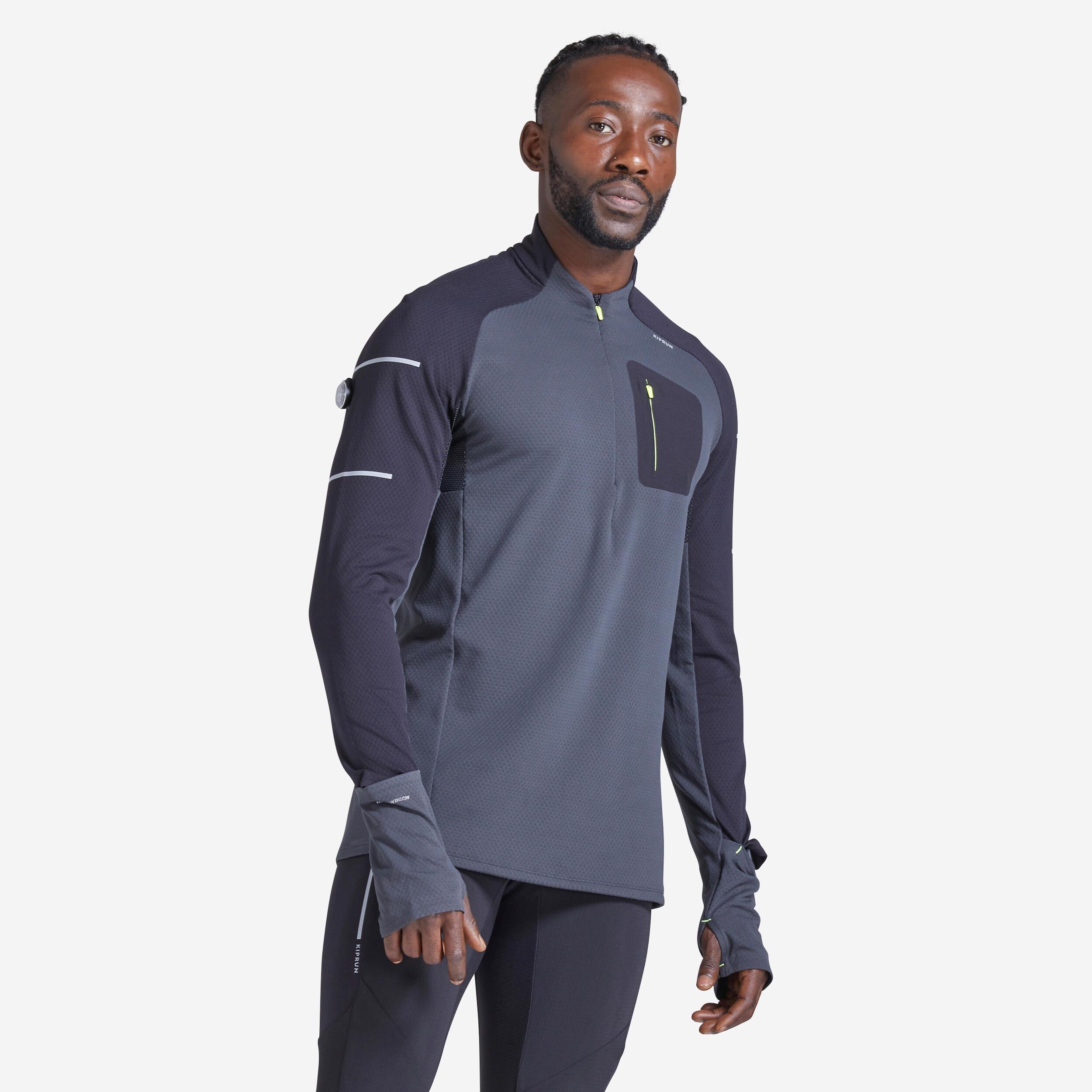 Image of Langarmshirt - Warm Light Herren Gewittergrau M