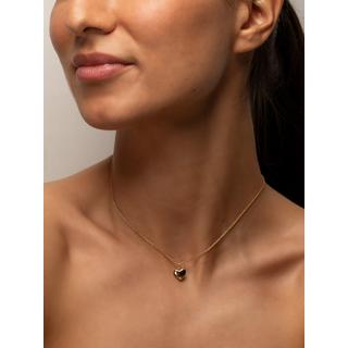 PHANTASYA  Collier coeur 1445 Plaqué or 