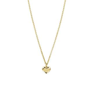 PHANTASYA  Collier coeur 1445 Plaqué or 