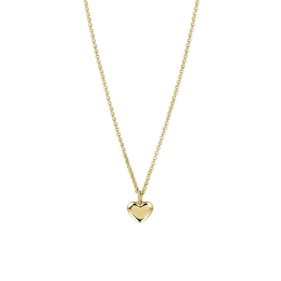 Herz Kette 1445 Vergoldet
