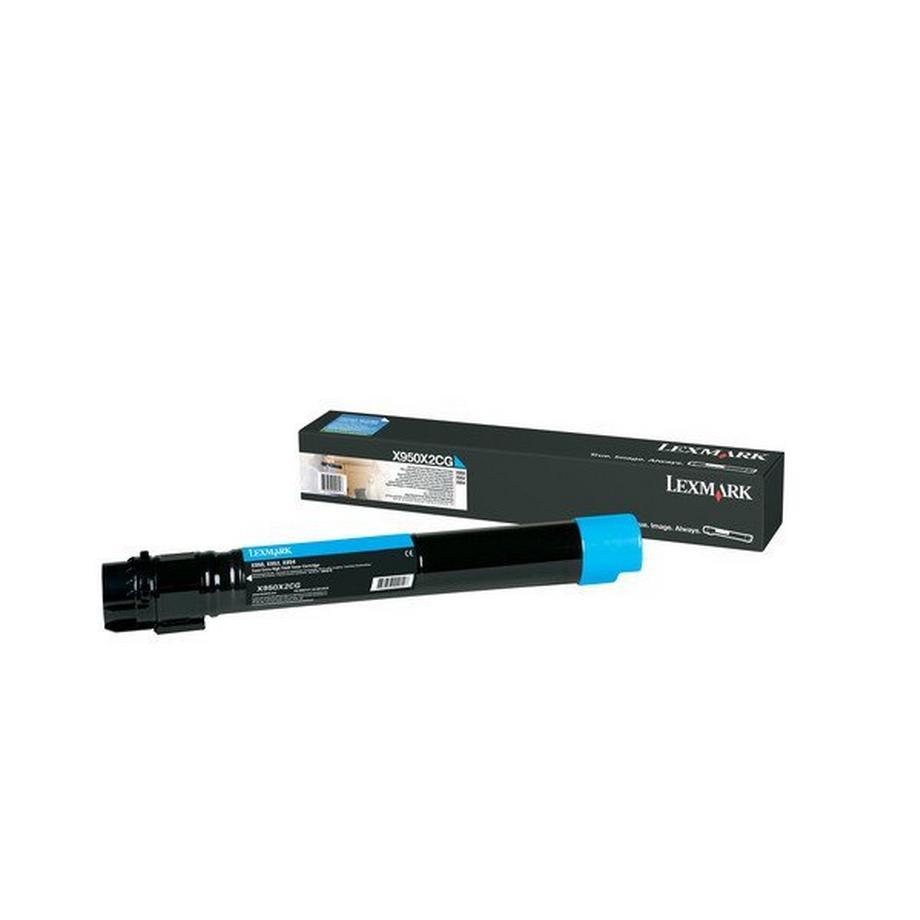 LEXMARK Toner-Modul EHY cyan X950X2CG X950 38'000 Seiten