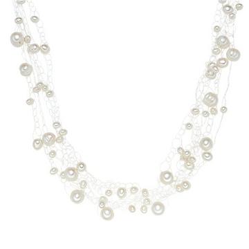 Femme Collier de perles