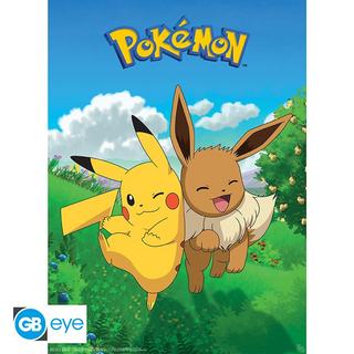 Abystyle  Poster - Packung mit 2 - Pokemon - Pikachu & Friends 