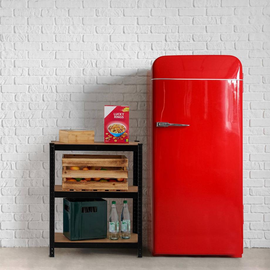 B2X  Étagères robustes noires à 5 niveaux 