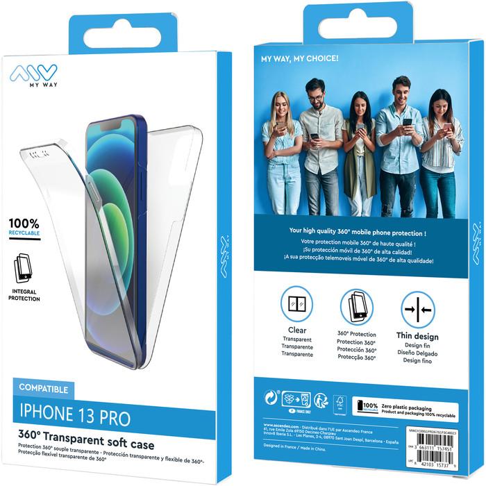 MYWAY  Cover per iPhone 13 Pro sottile 