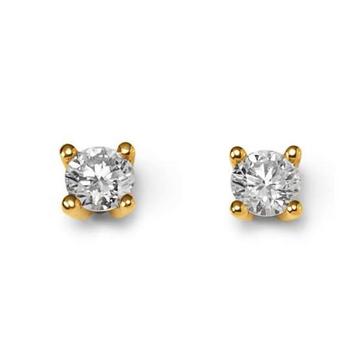 Ohrstecker Diamant 0.40ct.  Gelbgold 750