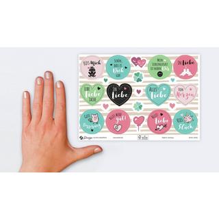Avery-Zweckform  Avery 54556Z sticker decorativi Carta Multicolore Rimovibile 