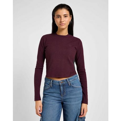 Lee  Chemise à manches longues Longsleeves Cropped Rib Tee 