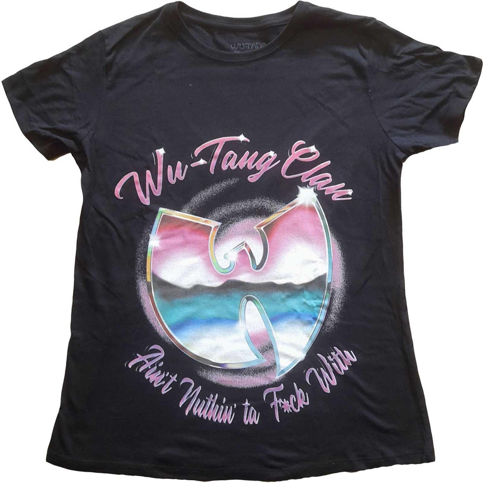 Image of Ain't Nuthing Ta F' Wit Tshirt Damen Schwarz 44