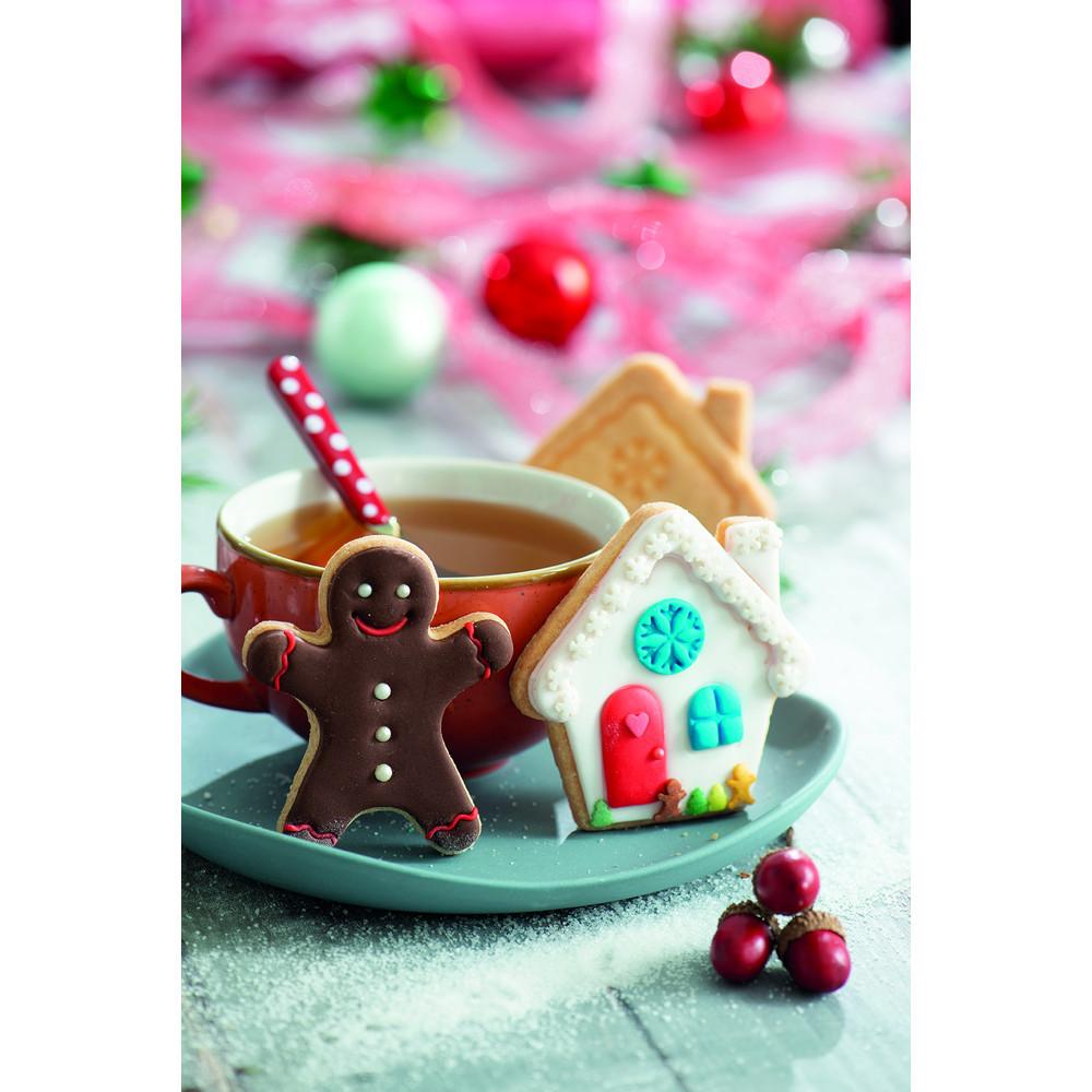 Decora Ausstecher Set Haus und Lebkuchenmann 2 Stück  