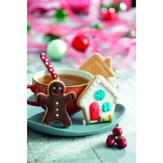 Decora Ausstecher Set Haus und Lebkuchenmann 2 Stück  