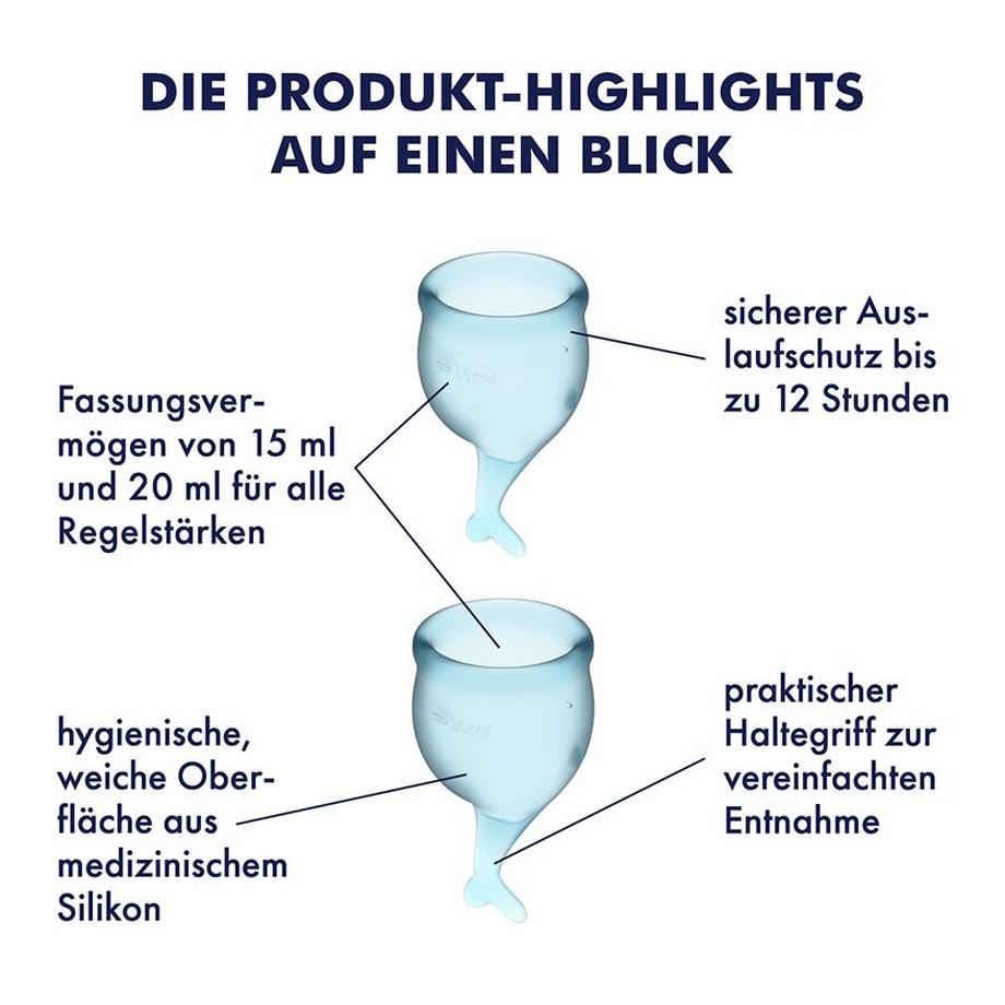 Satisfyer  Feel Secure Menstrual Cup 