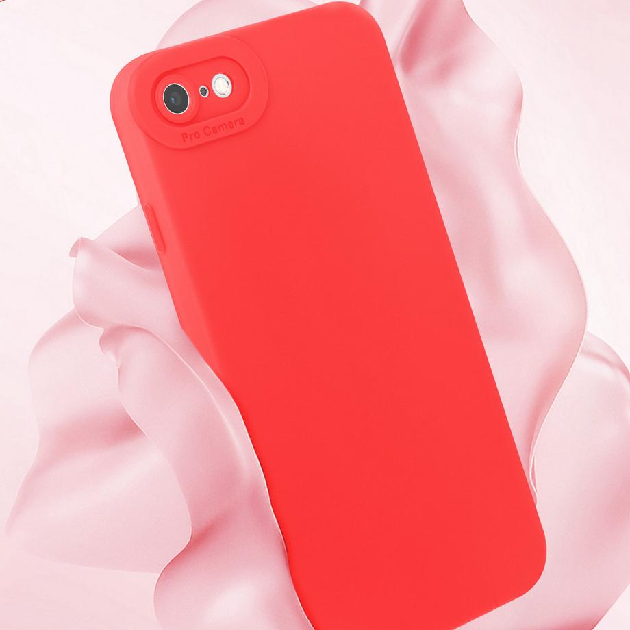 Avizar  Cover iPhone SE 2020 e 2022 rossa mat 