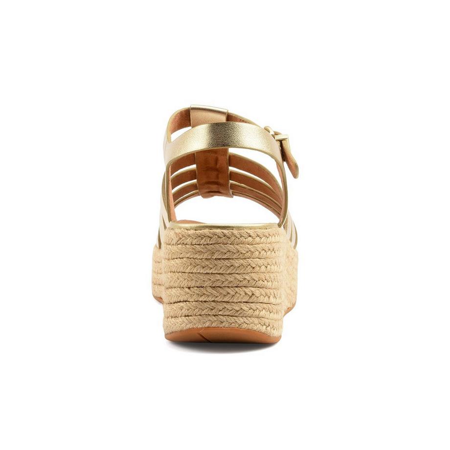 Fitflop Platforms Espadrille Cuir Fisherman Sandales Compensées  