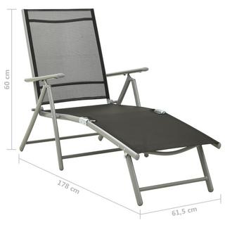 VidaXL Garten-lounge-set aluminium  