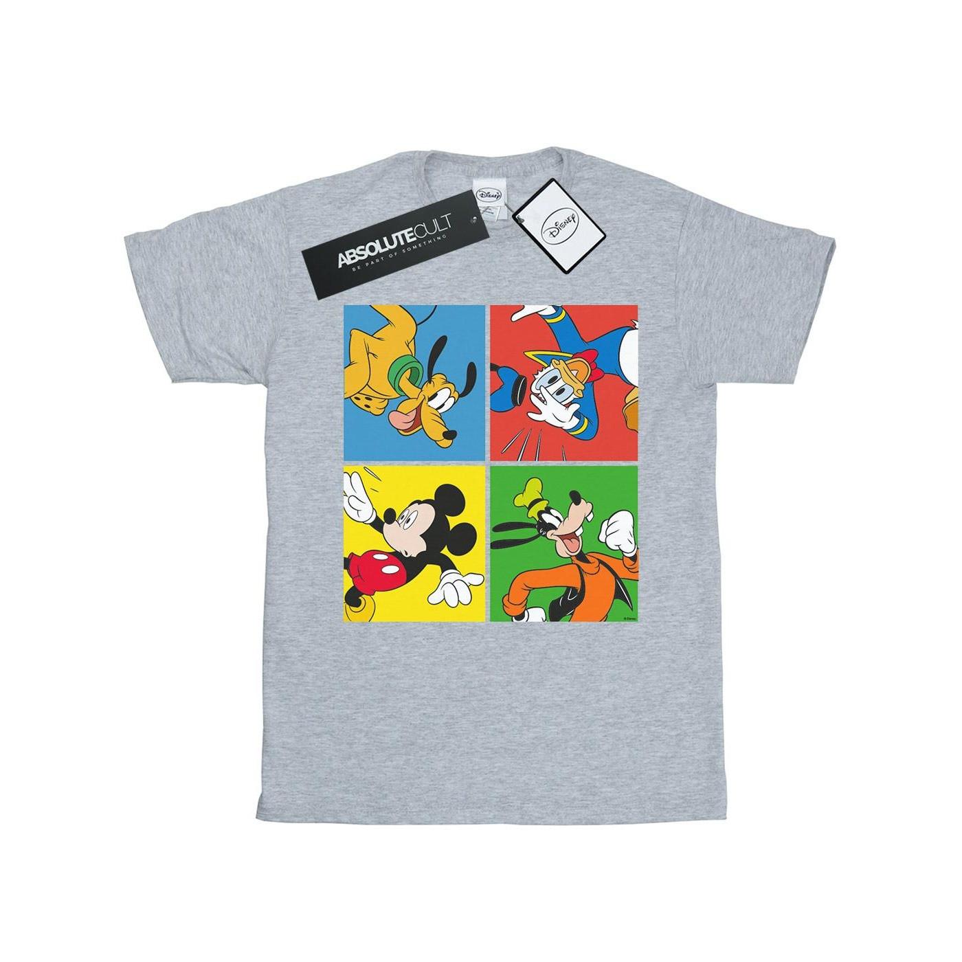 Image of Mickey Mouse Friends Tshirt Damen Grau M