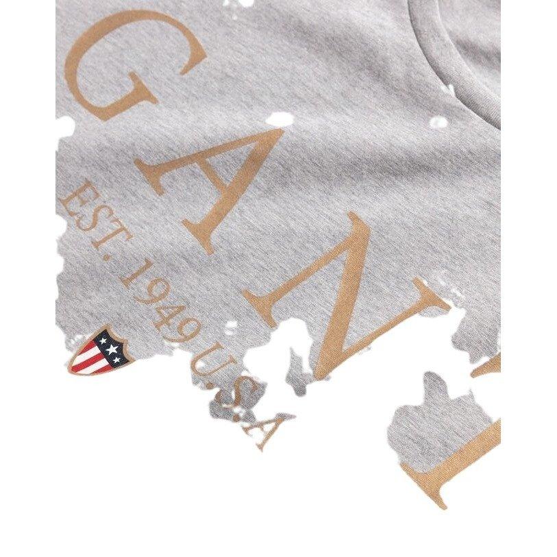 GANT  t-shirt banner shield graphic 